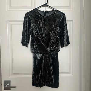 Zara Velvet Mini Dress